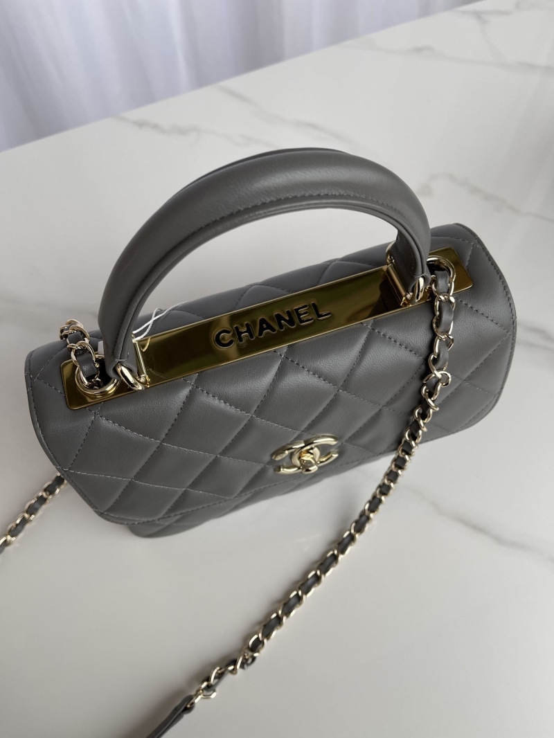 Ch**el top handle bags